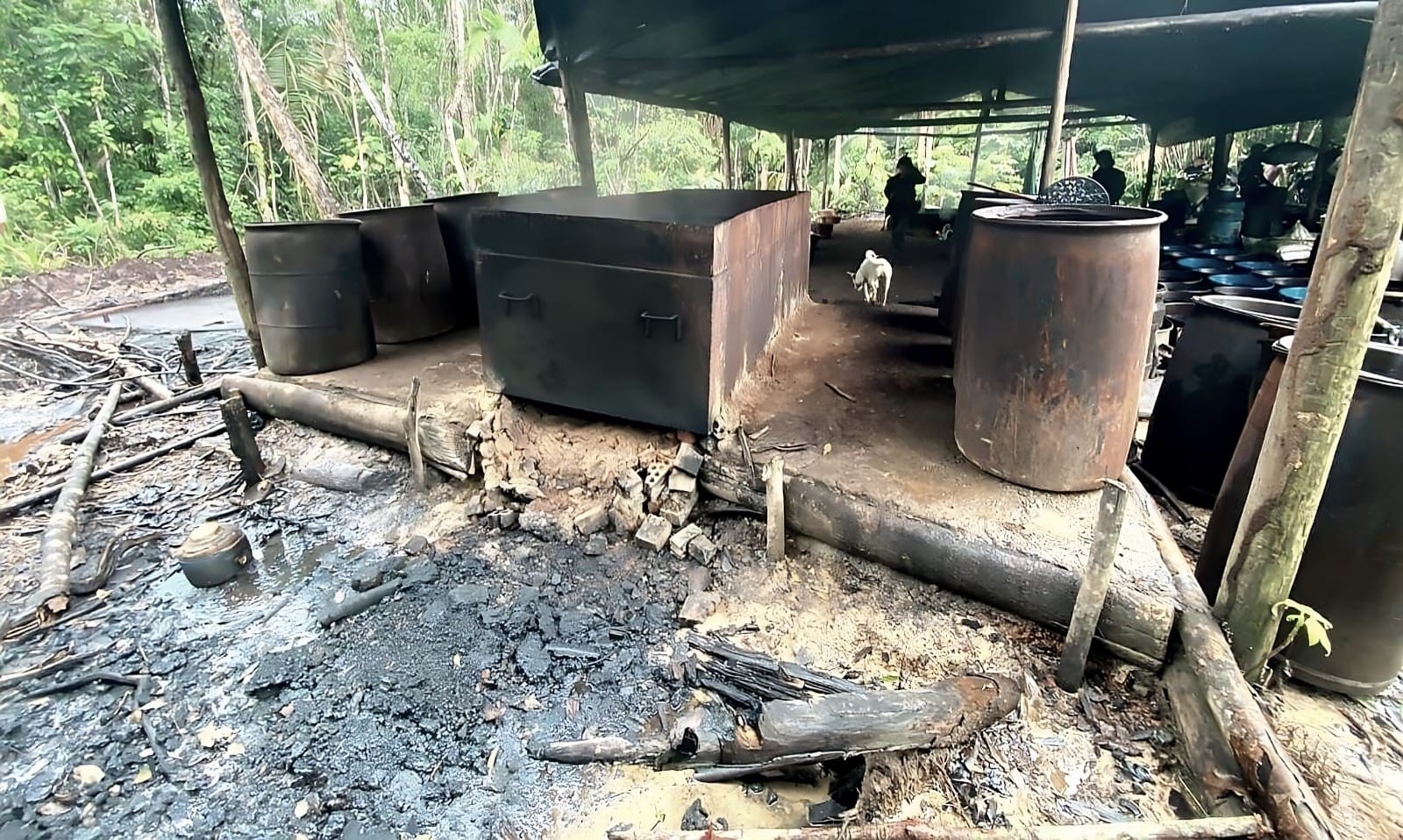 Destruyen narcolaboratorio en norte de Santander