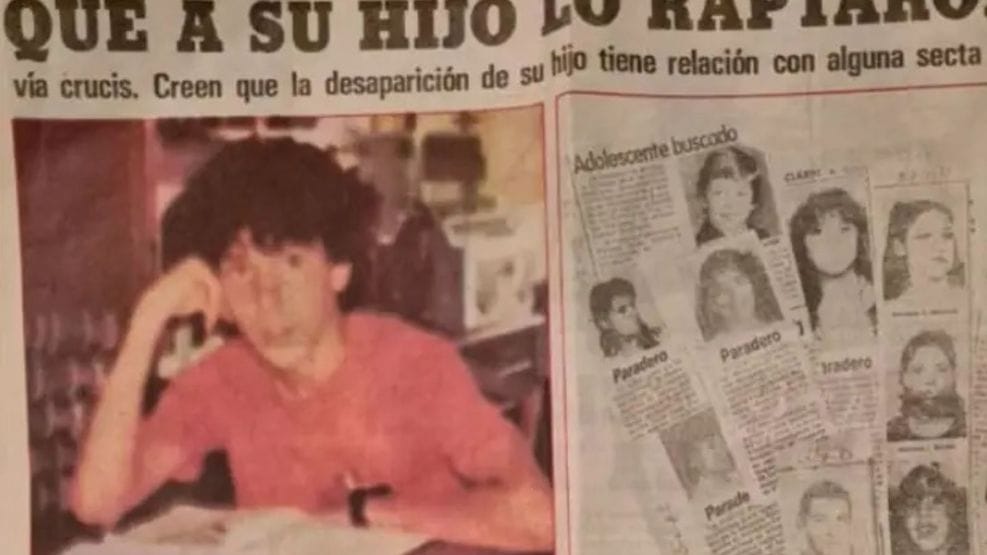Hallaron el cuerpo de un joven desaparecido hace 41 años en una casa lindera a donde vivió Gustavo Cerati
