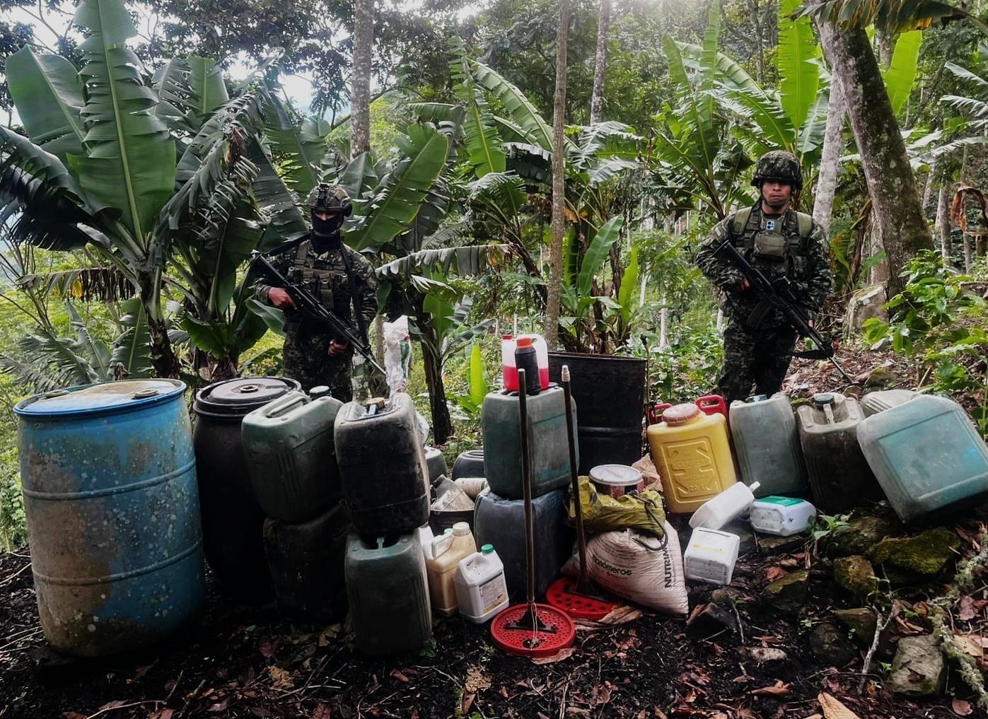 Otro laboratorio destruido en Norte de Santander, avaluado en 43 millones de pesos