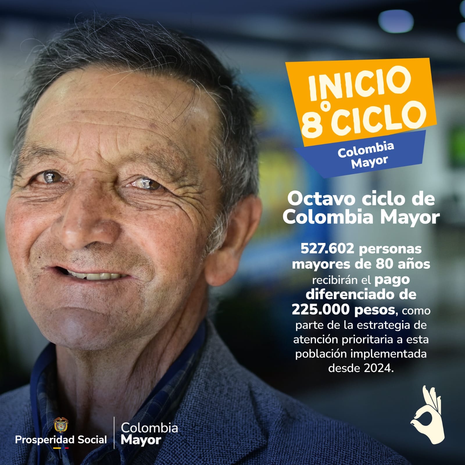 Pilas pues mi nonitos, llegó el nuevo pago de Colombia Mayor