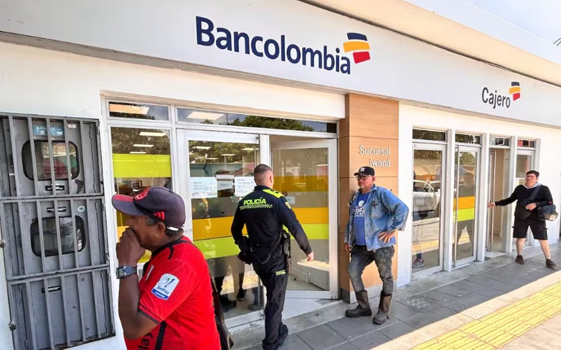Buscan a tres hombres que realizaron taquillazo de $10 millones en Banco de Barrancabermeja