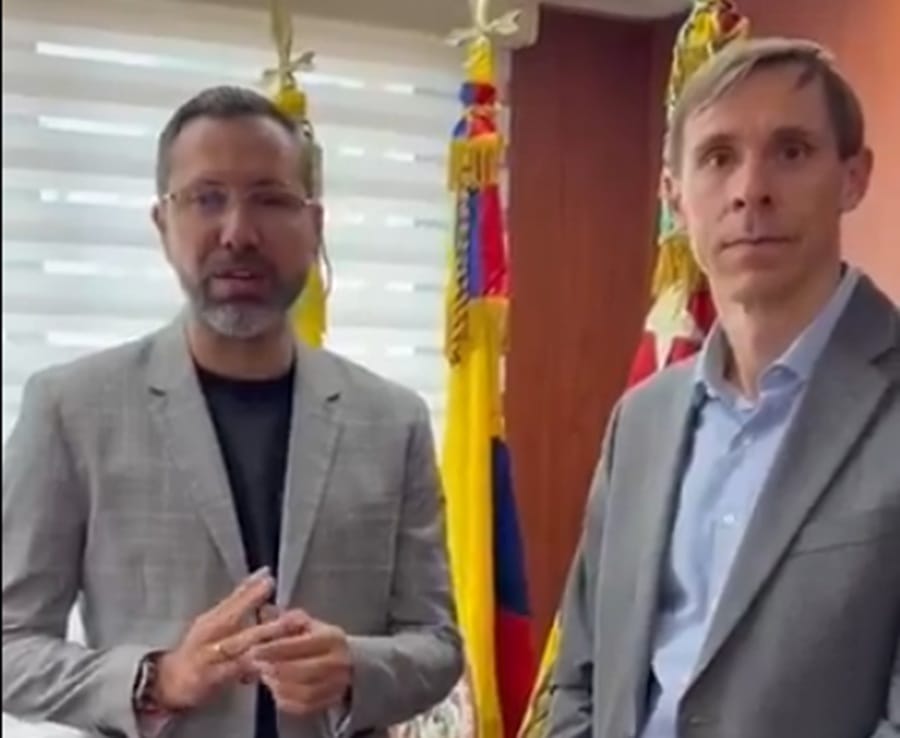 Alcalde Jaime Beltrán fortalece alianza con los Estados Unidos