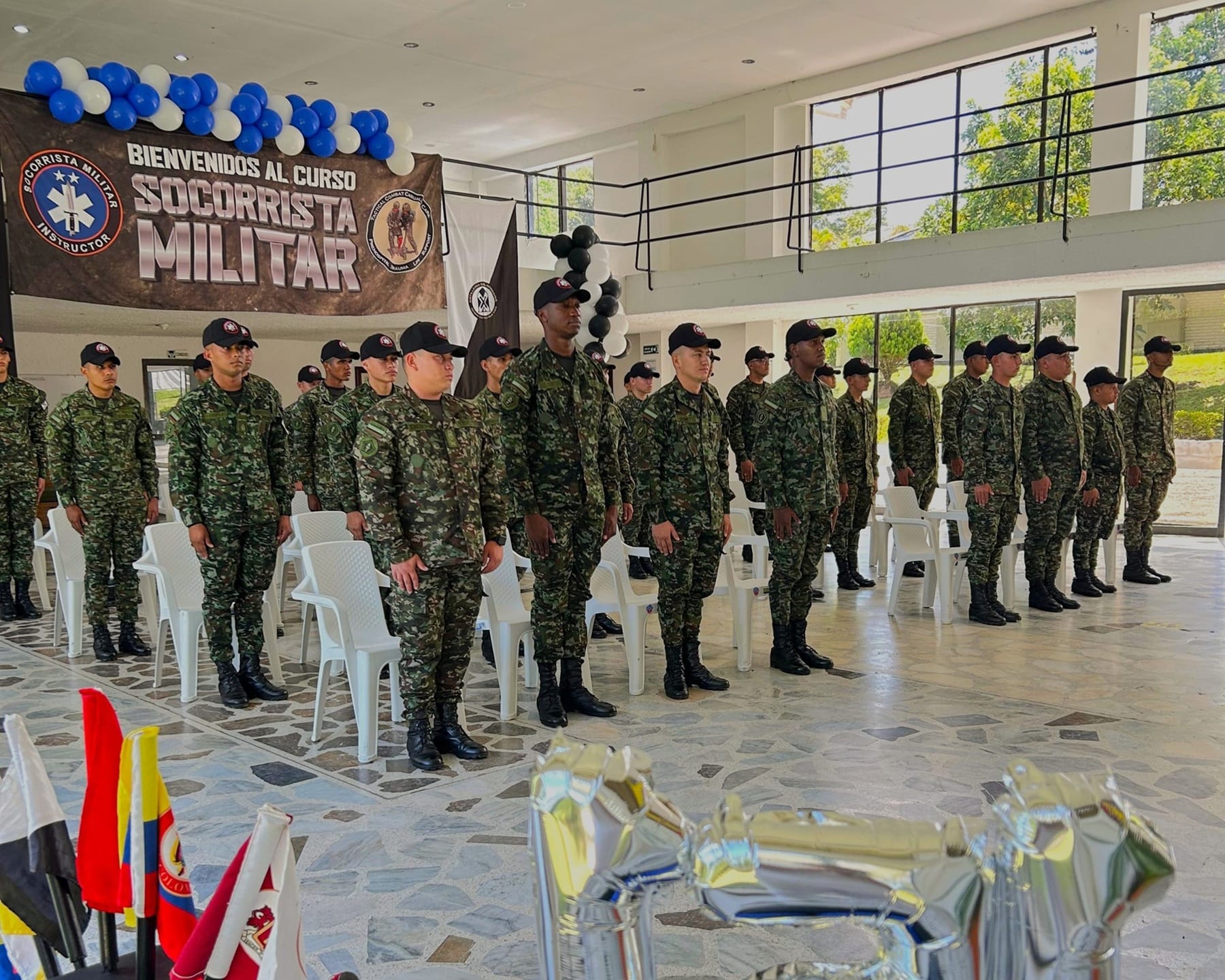 Quinta Brigada graduó a 32 nuevos socorristas militares