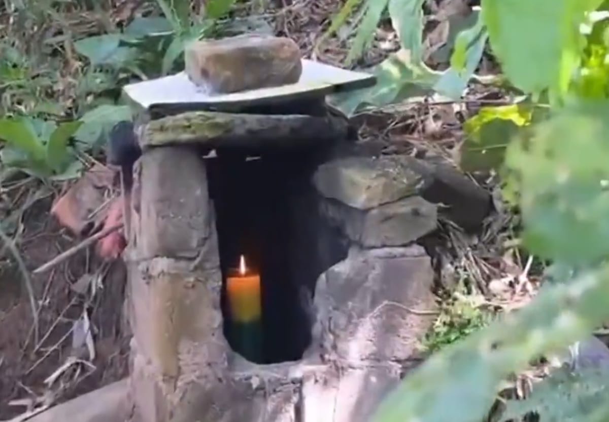 Brujería y magia negra en Bucaramanga donde destruyen altares de herejía