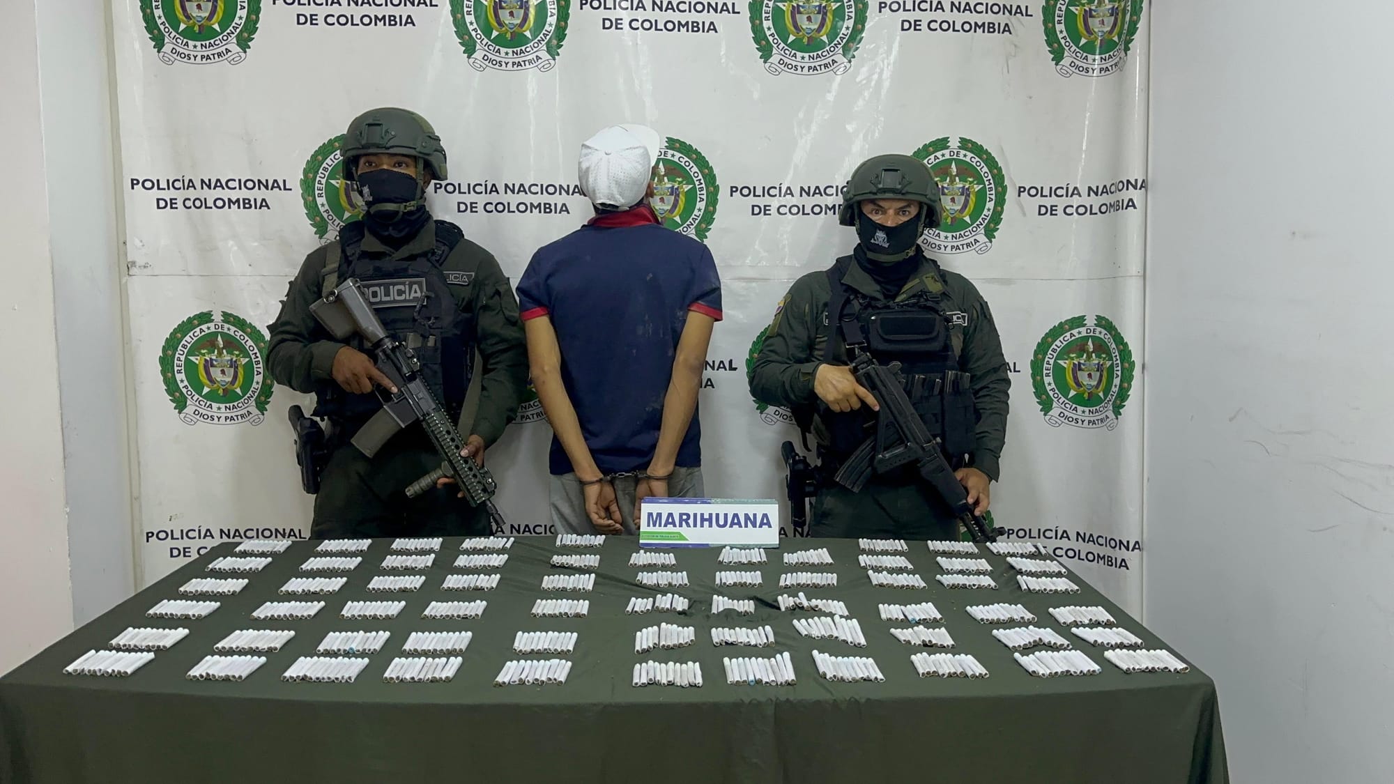 Capturados en Bucaramanga por tráfico de estupefacientes