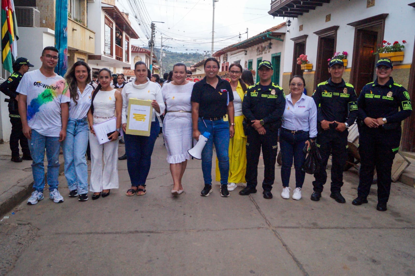 Caminata por la vida en Zapatoca