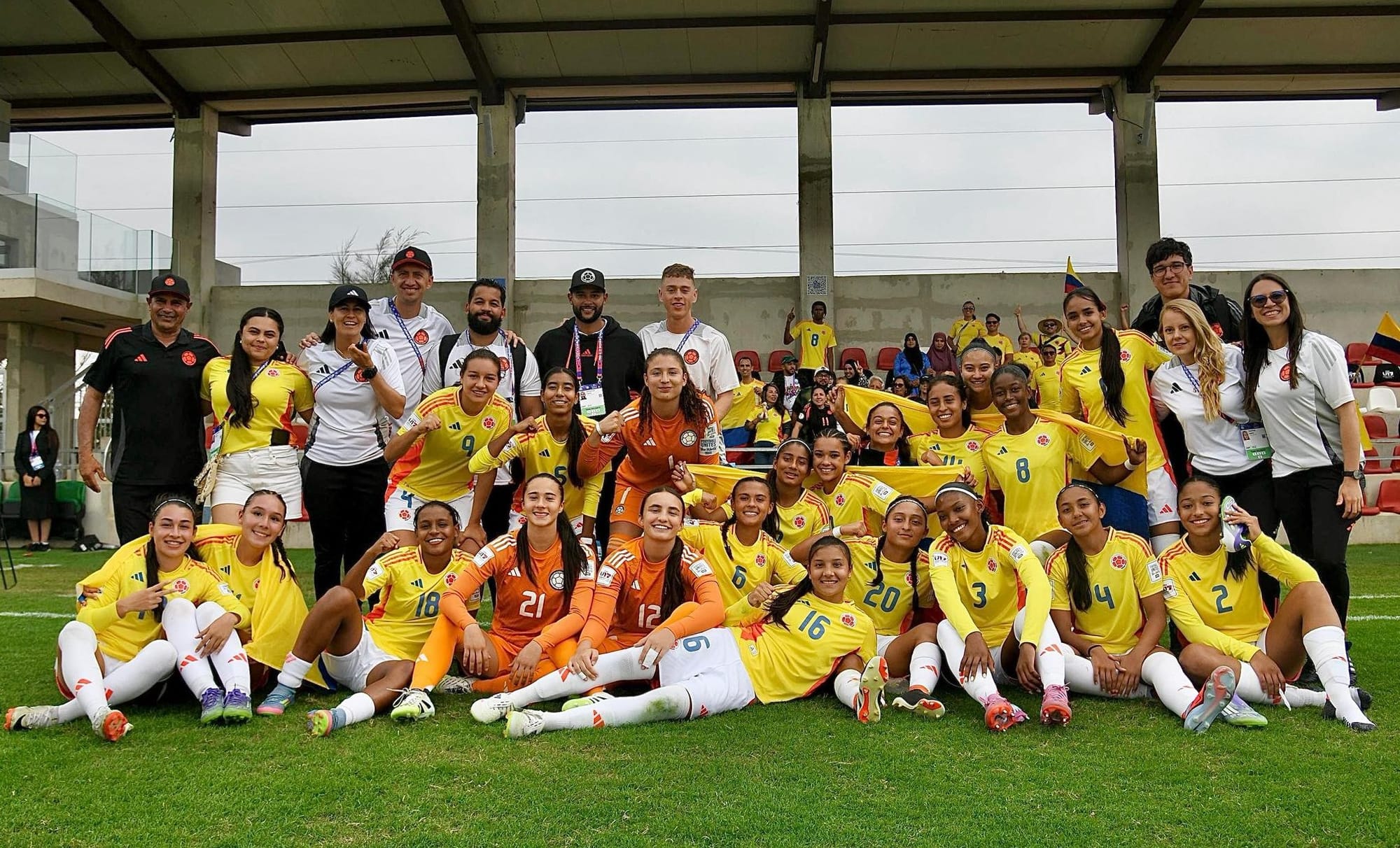 Colombia U17 femenina a octavos de final en Mundial de Marruecos