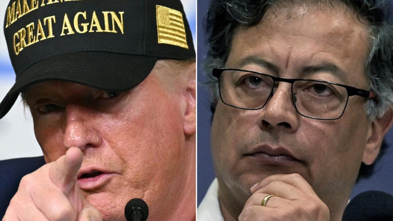 Gustavo Petro y Donald Trump tienen ganas de irse a la guerra