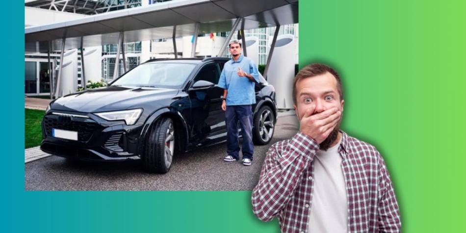 Luis Díaz eligió el mismo Audi que Harry Kane y Manuel Neuer en la entrega oficial del Bayern Múnich