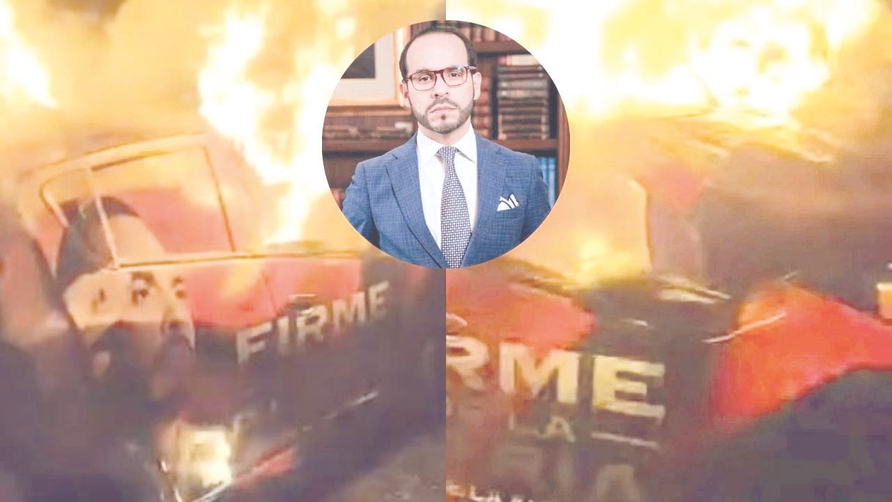 Ataque a la campaña de Abelardo de la Espriella, El carro fue incinerado entre  Norte de Santander y Arauca