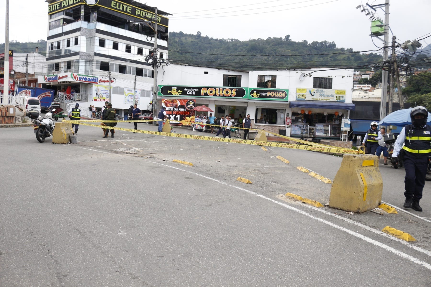 Desalojados ambulantes y recuperado espacio público en Floridablanca