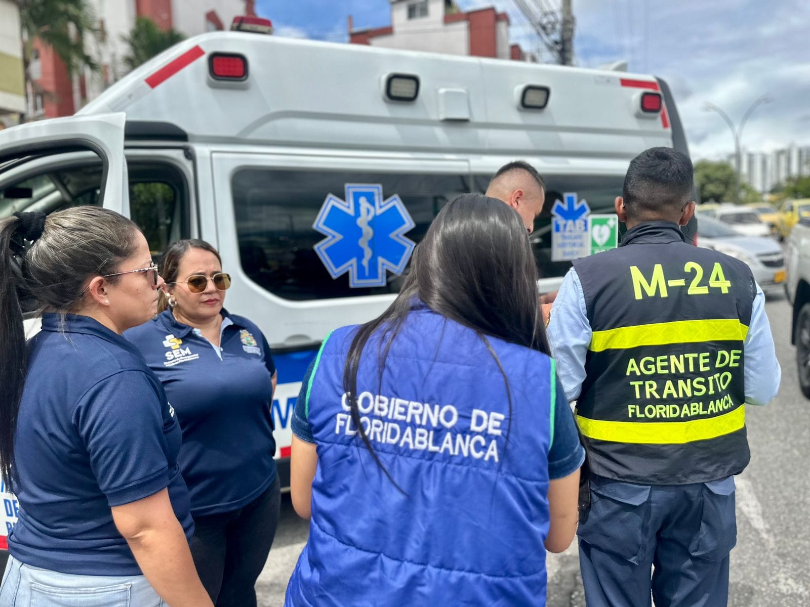 Floridablanca intensificó controles a ambulancias