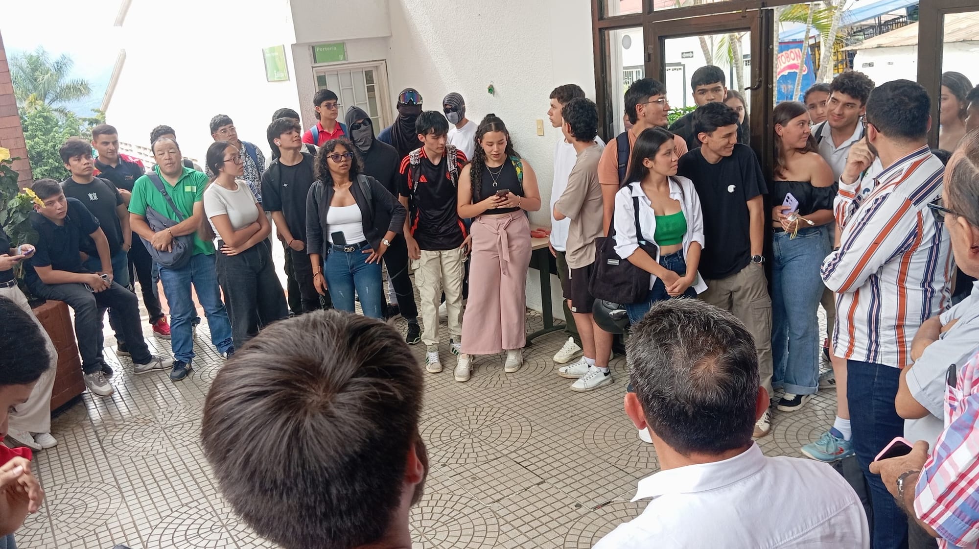 Paro de estudiantes en la UIS sede Socorro que reclaman mejoras estructurales