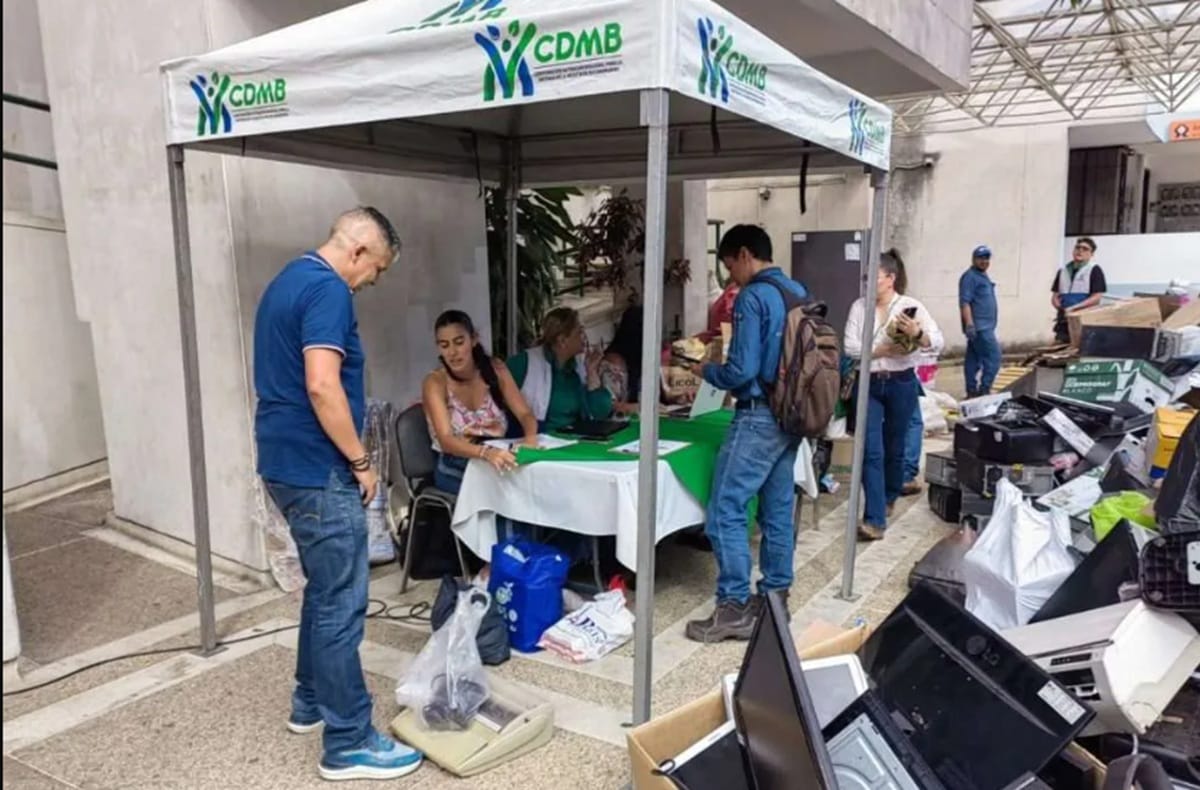 Jornada de Recolección de Residuos Posconsumo en varios municipios de Santander