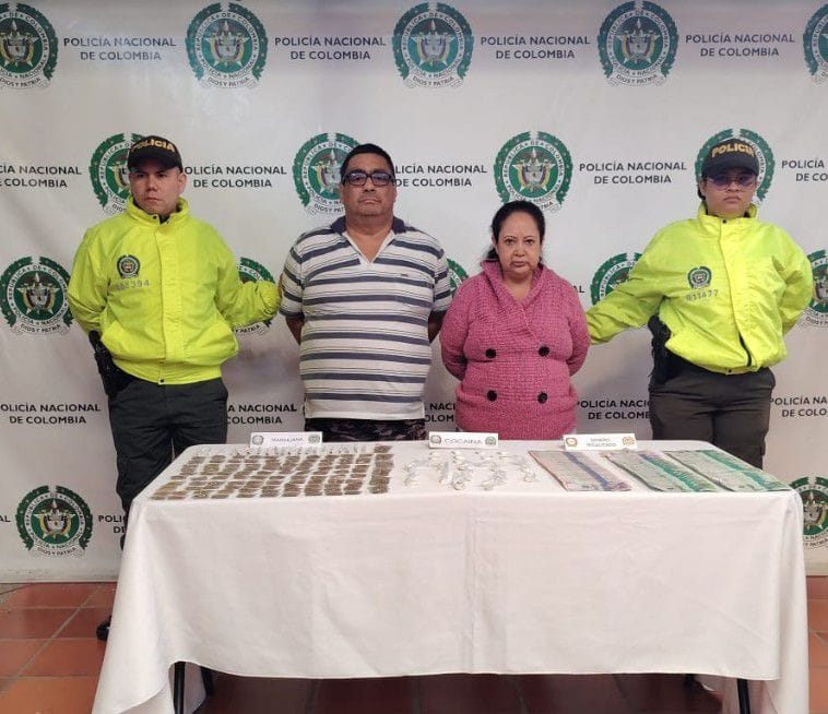 En flagrancia cogieron a dos integrantes de los 'San Rafa'