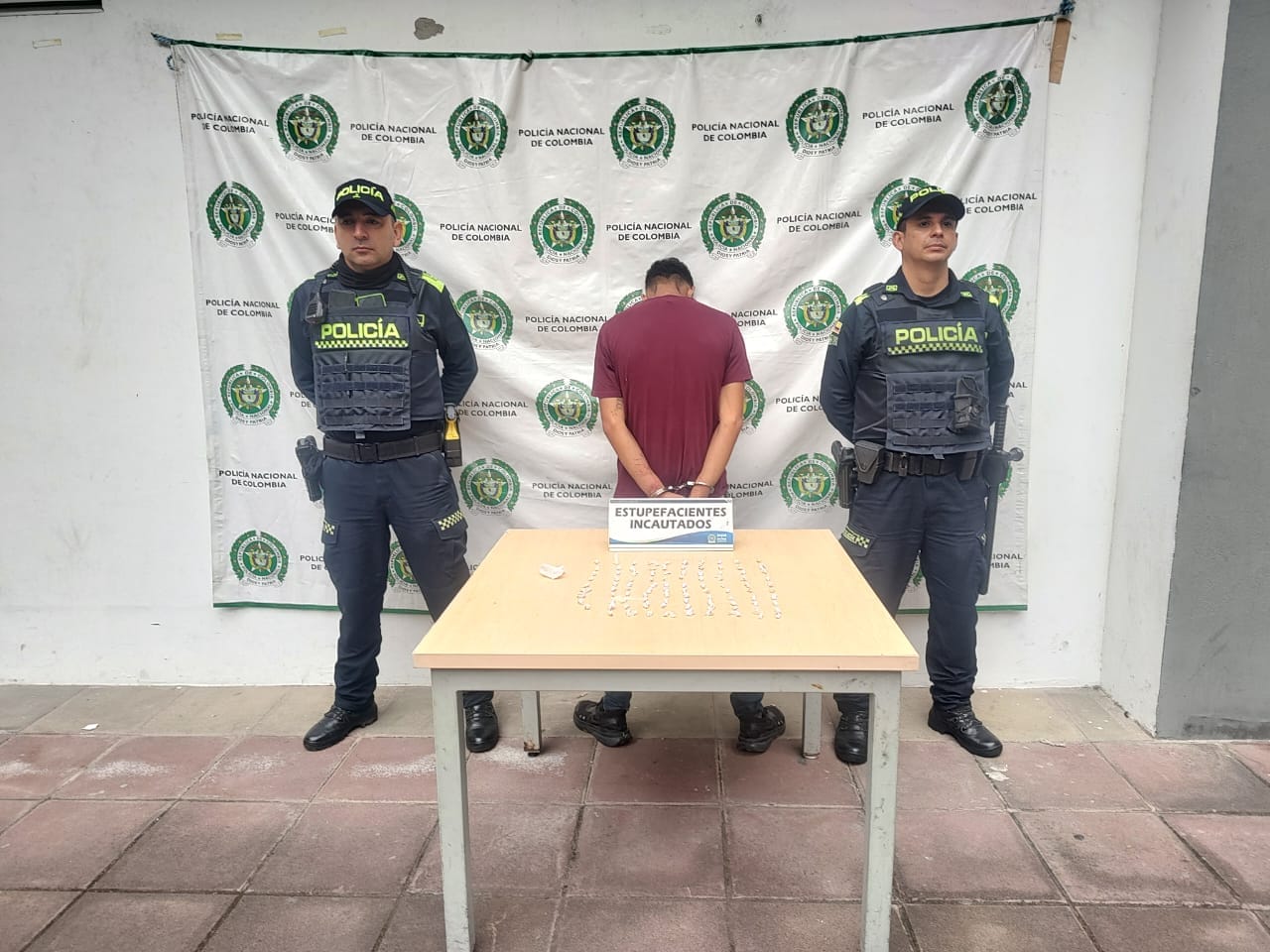 Jíbaro con 99 dosis de coca es capturado en centro de San Gil