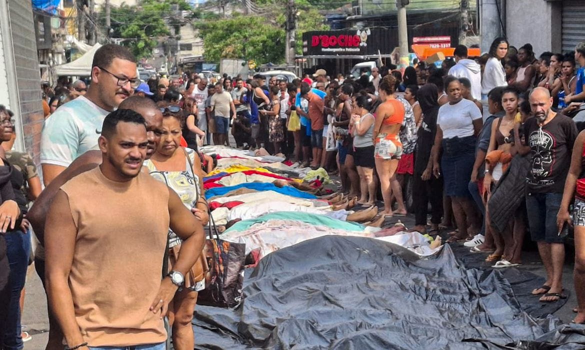 Masacre en Río de Janeiro deja 132 muertos tras la operación policial
