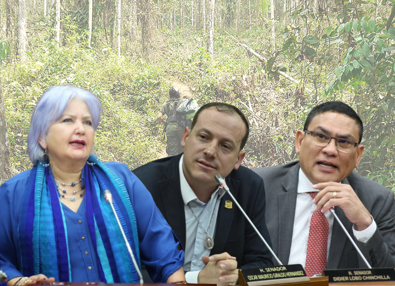 Senadora santandereana defendió a Petro tras muerte de menores en un bombardeo del EJército