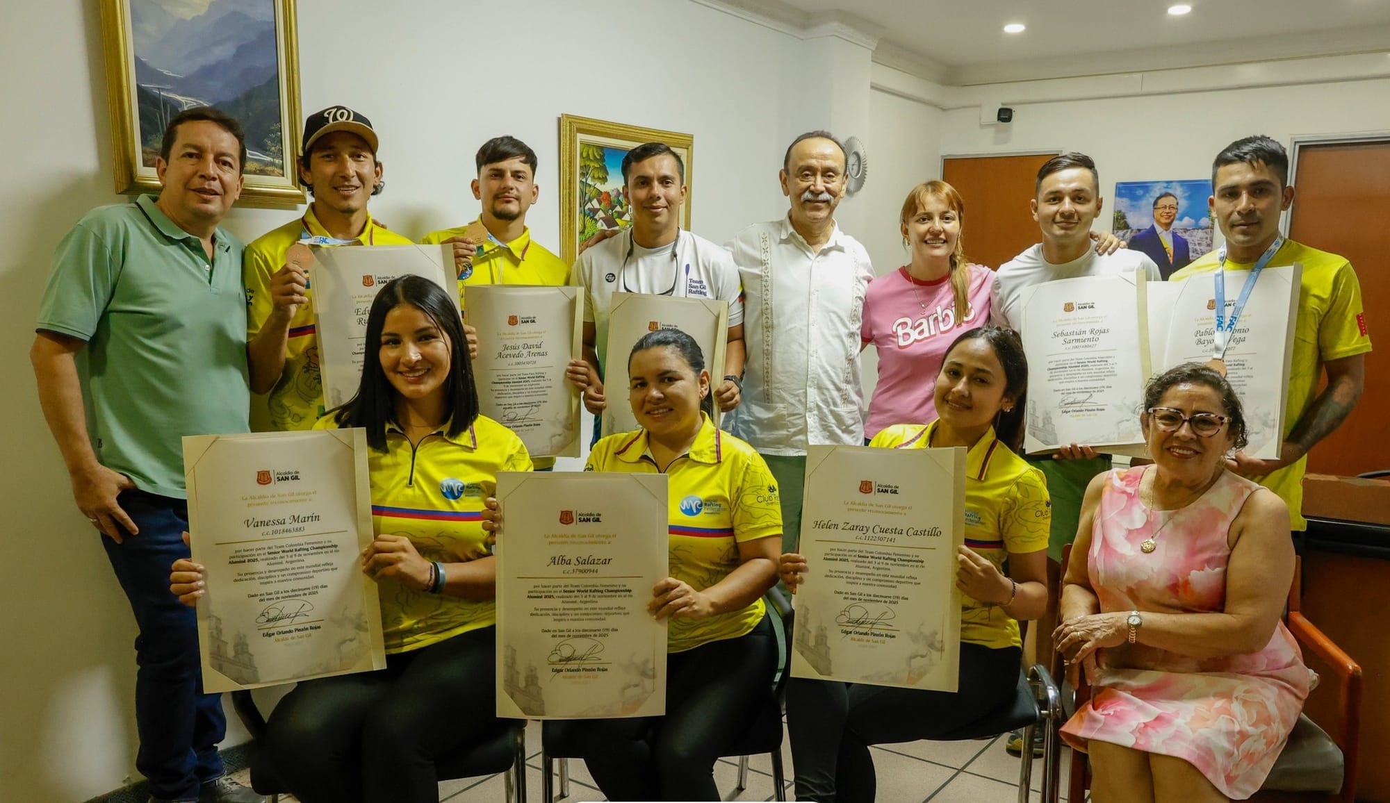 Reconocimiento a deportistas de la ‘Perla del Fonce’