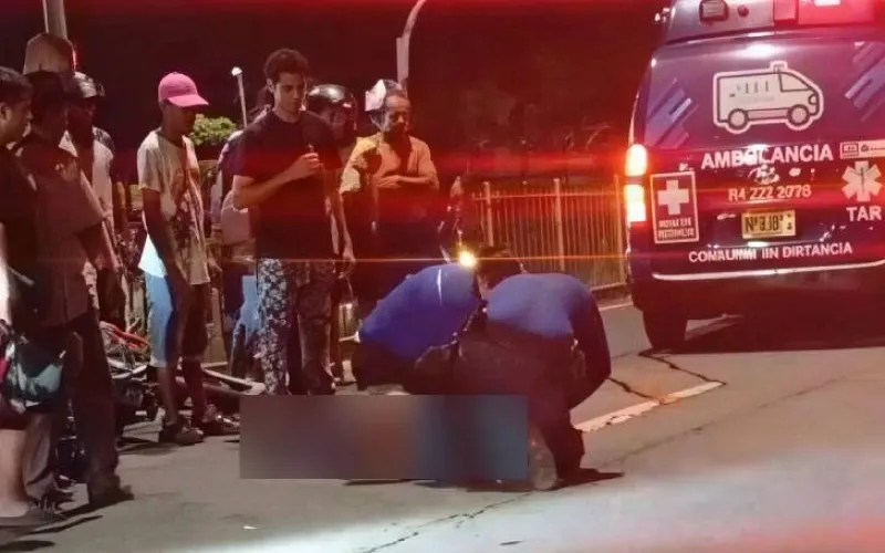 Adulto mayor murió arrollado por una motocicleta en Bucaramanga