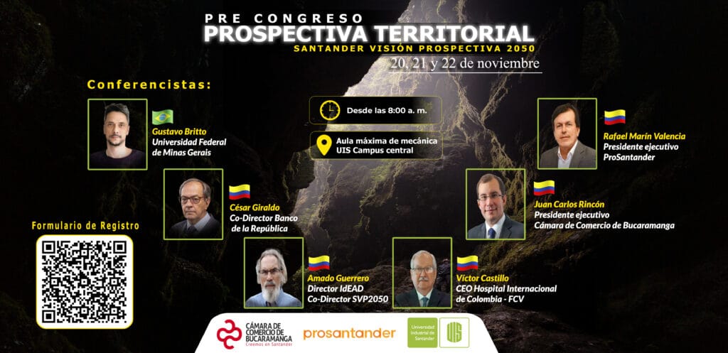 UIS prepara el Precongreso Prospectiva Territorial: a planear el futuro de Santander