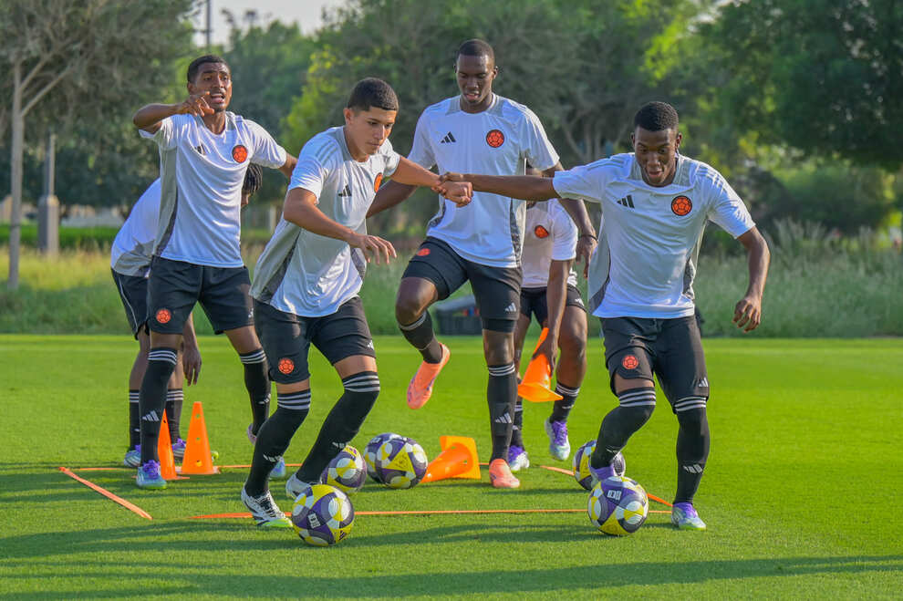 Colombia ante El Salvador en Mundial U17