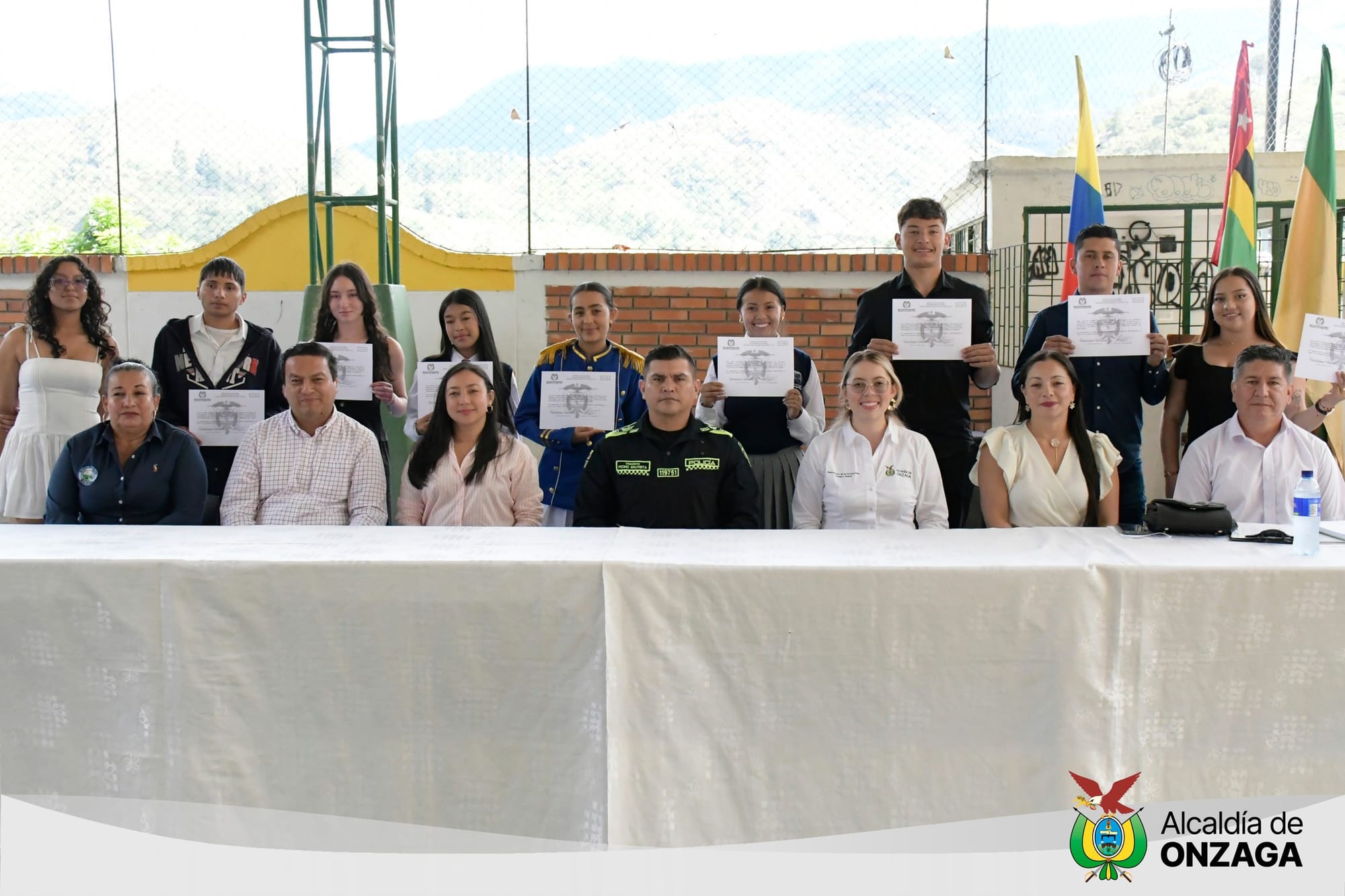 Entrega de credenciales a Consejeros de Juventud en Onzaga
