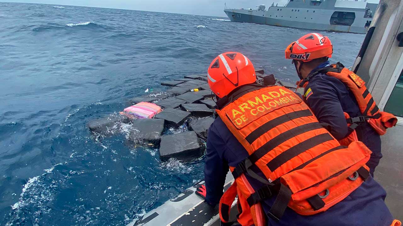 Fuerzas Militares y de Policía han incautado 7.279 toneladas de drogas ilícitas en tres años