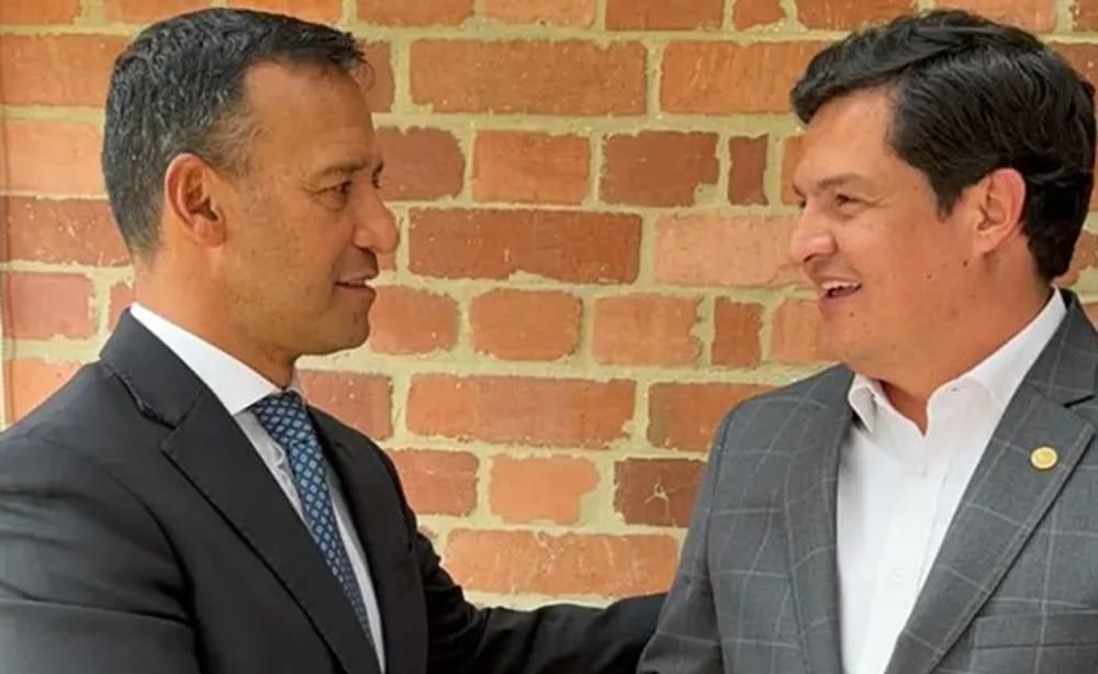 Alcalde (d) de Bucaramanga y MinDefensa acordaron reforzar la seguridad de la ciudad