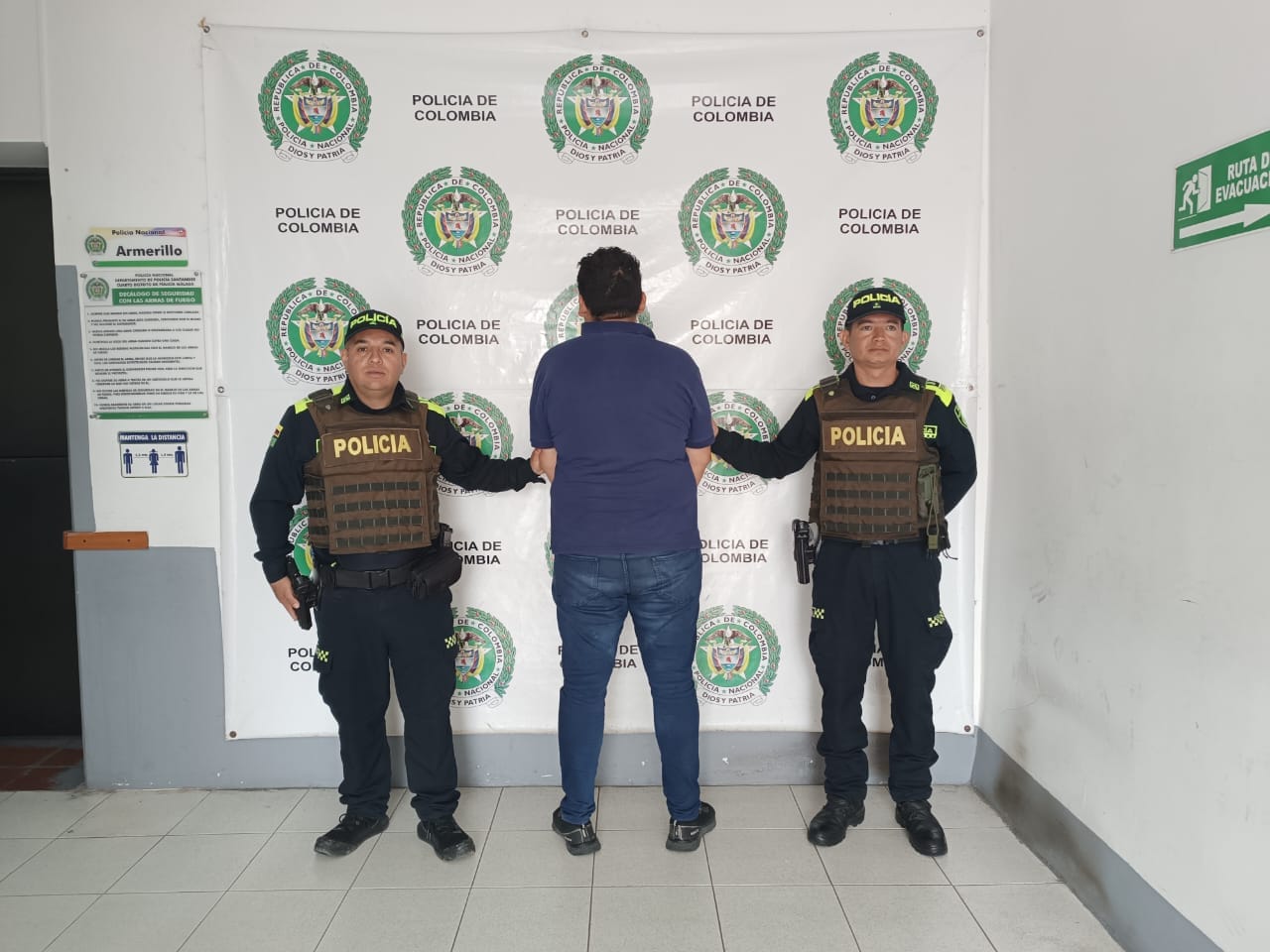 Capturan a hombre señalado por hurto en Santander