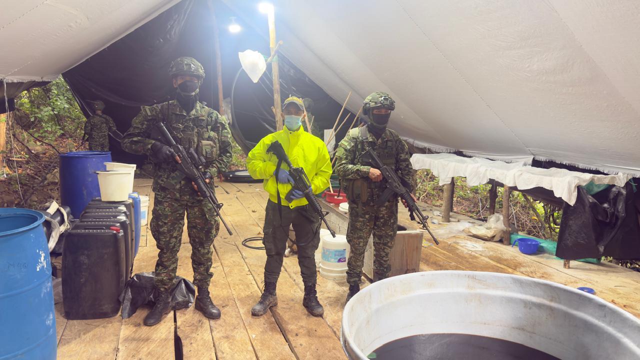 Golpe de $2.600 millones al ELN: Ejército desmantela megalaboratorios de cocaína en Norte de Santander
