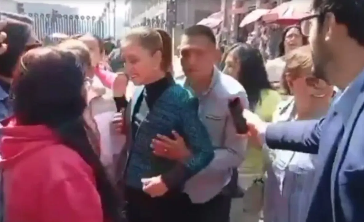 Detienen al hombre que acosó a la presidenta Claudia Sheinbaum