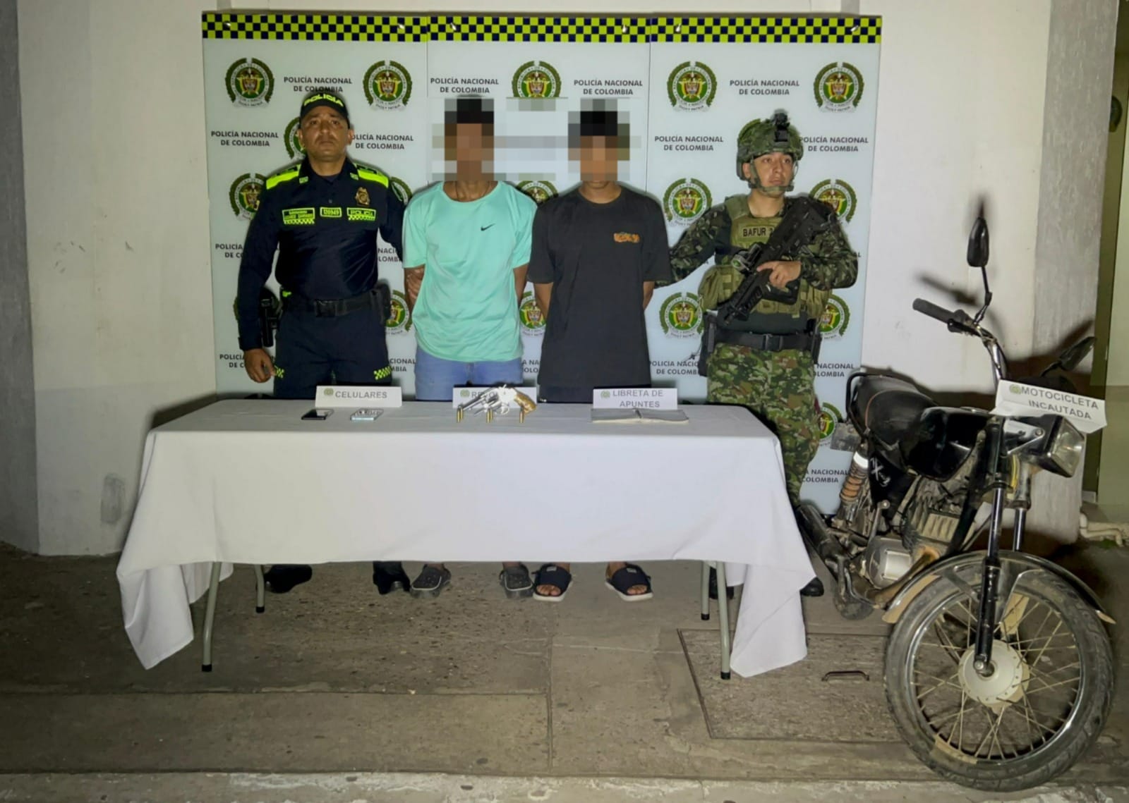 Doble golpe contra el crimen: caen sicarios del Clan del Golfo y presunto extorsionista del ELN