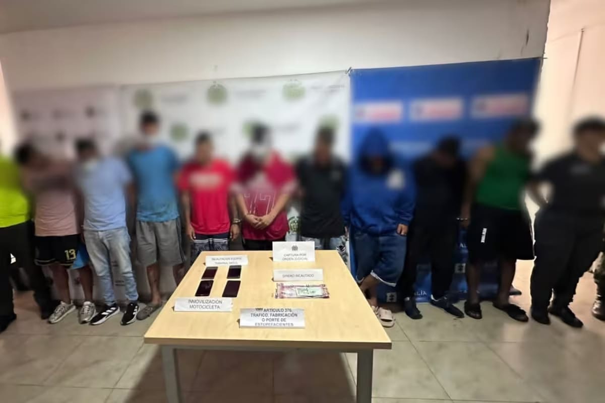 Cae banda de microtráfico 'Los del Bosque' en Santander