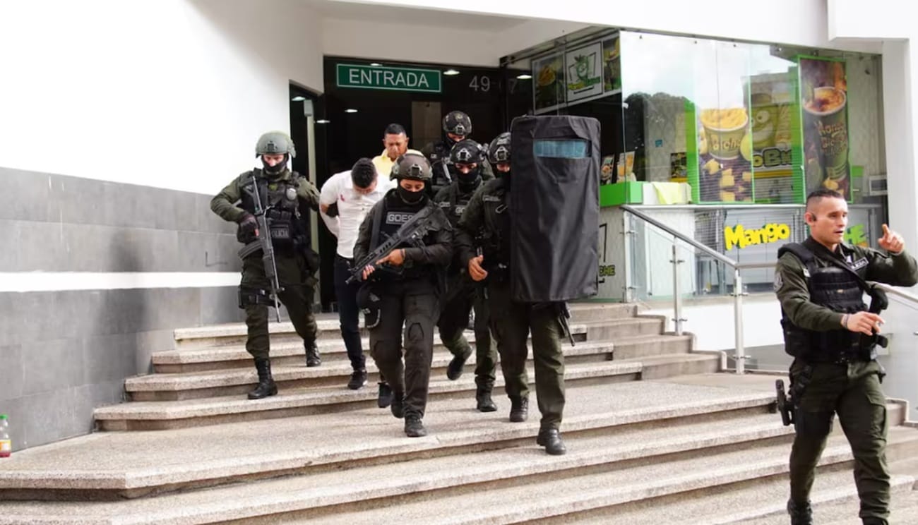 Identificados los criminales que asaltaron una joyería y fueron capturados en Bucaramanga