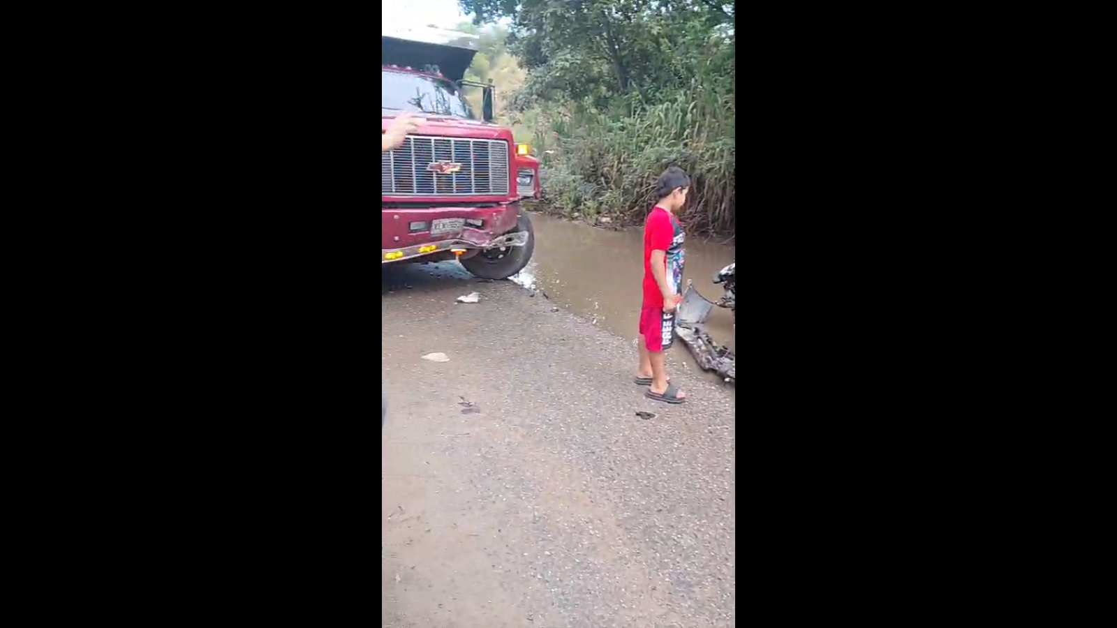 Reportan fuerte accidente vía Bucaramanga- Zapatoca