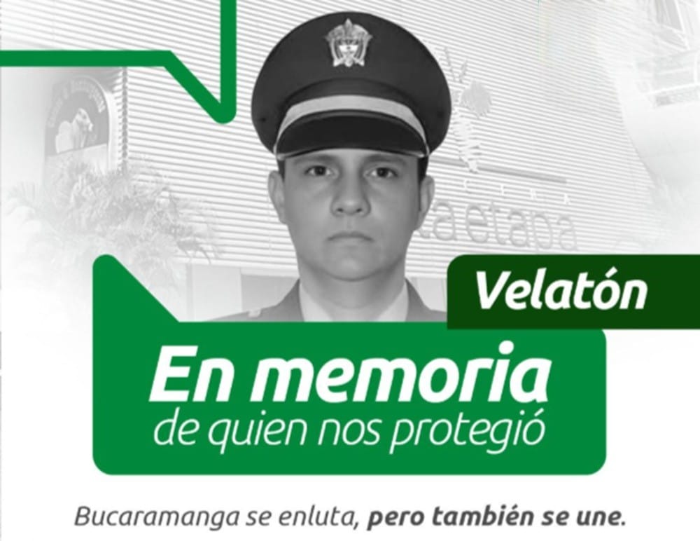 Homenaje a un Héroe que dio su vida por proteger a la sociedad