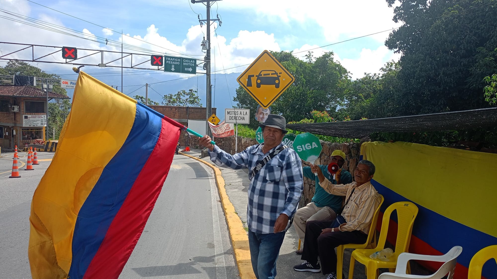 Vuelve a operar el cobro en el Peaje La Punta en Los Santos, Santander