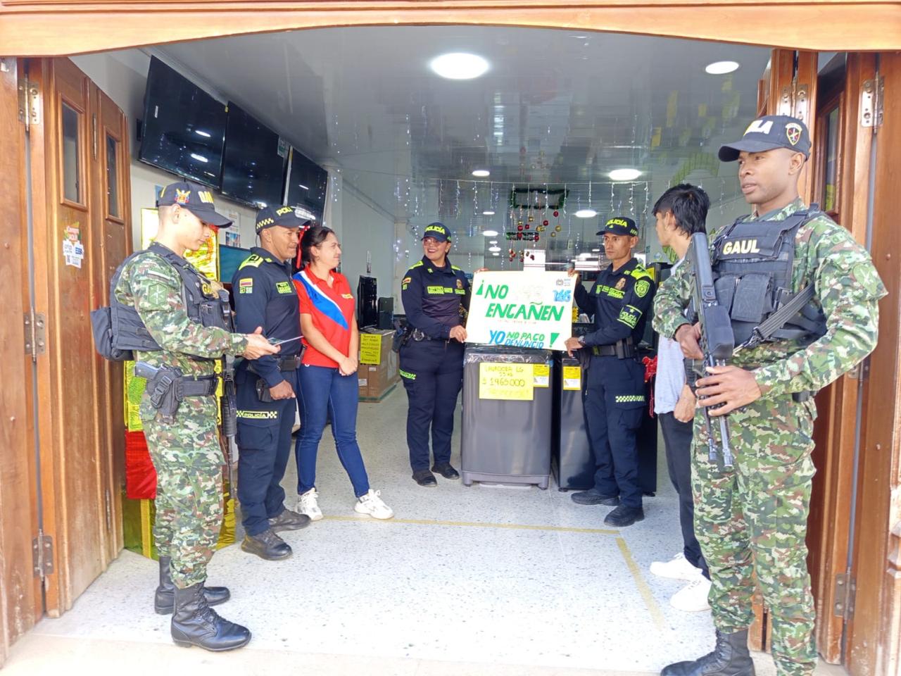 Autoridades de Zapatoca refuerzan lucha anti- extorsión