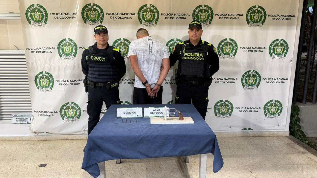 Capturado hombre que realizó disparos al aire en Bucaramanga