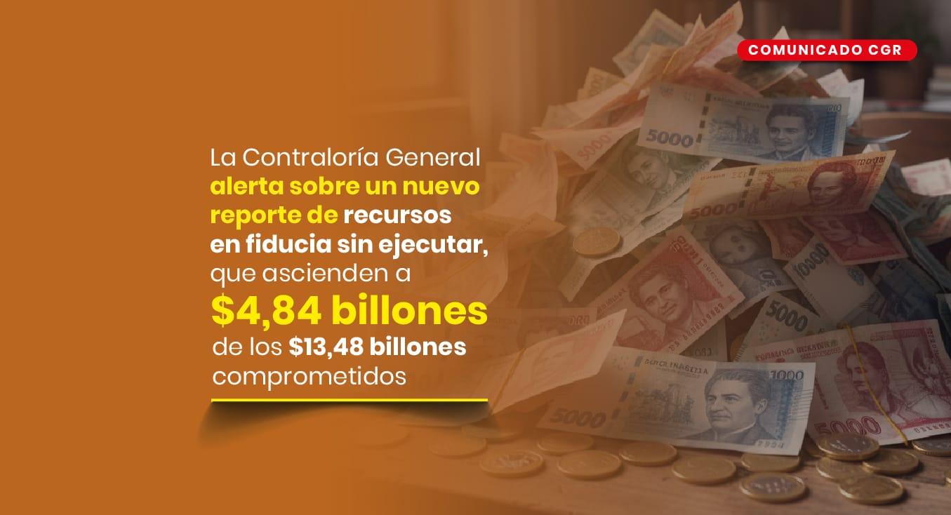 Contraloría advierte serios daños fiscales y sociales por la baja ejecución de presupuestos en varios ministerios