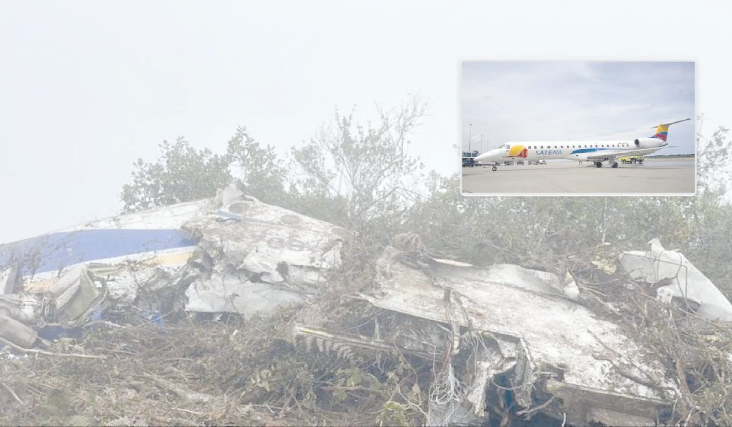 Accidente aéreo con 15 personas a bordo y cubría ruta Cúcuta - Ocaña