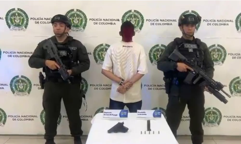 Armado vigilaba un expendio de microtráfico en el norte de Bucaramanga