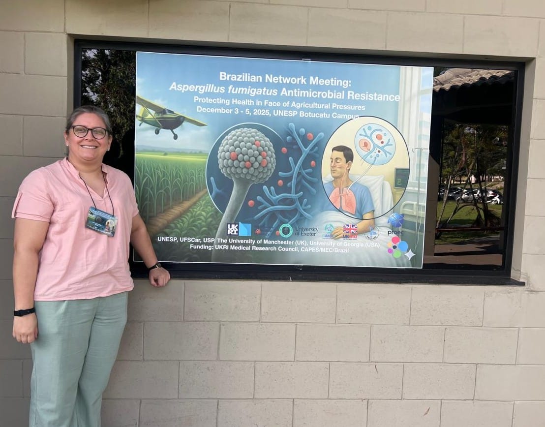 Profesora UIS expuso en Brasil sobre resistencia fúngica y riesgos para la salud pública