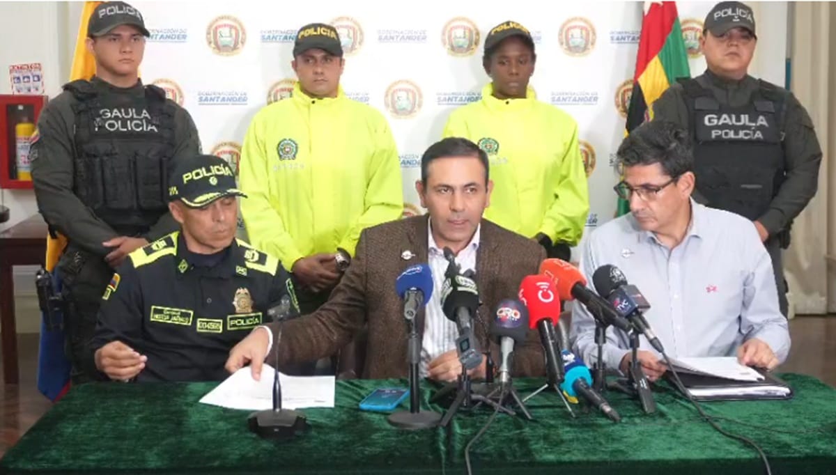 Resultados positivos en la ofensiva contra el crimen en Santander