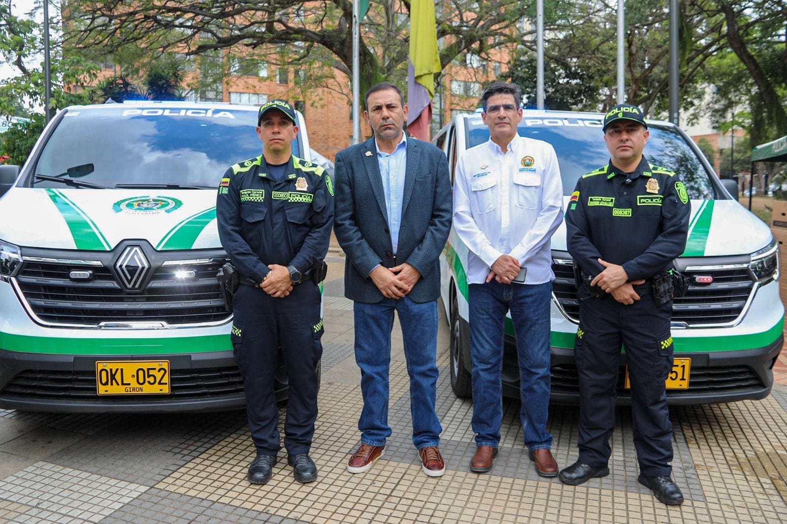 Refuerzo a la seguridad de Santander y el Área Metropolitana tendrá 12 CAI móviles