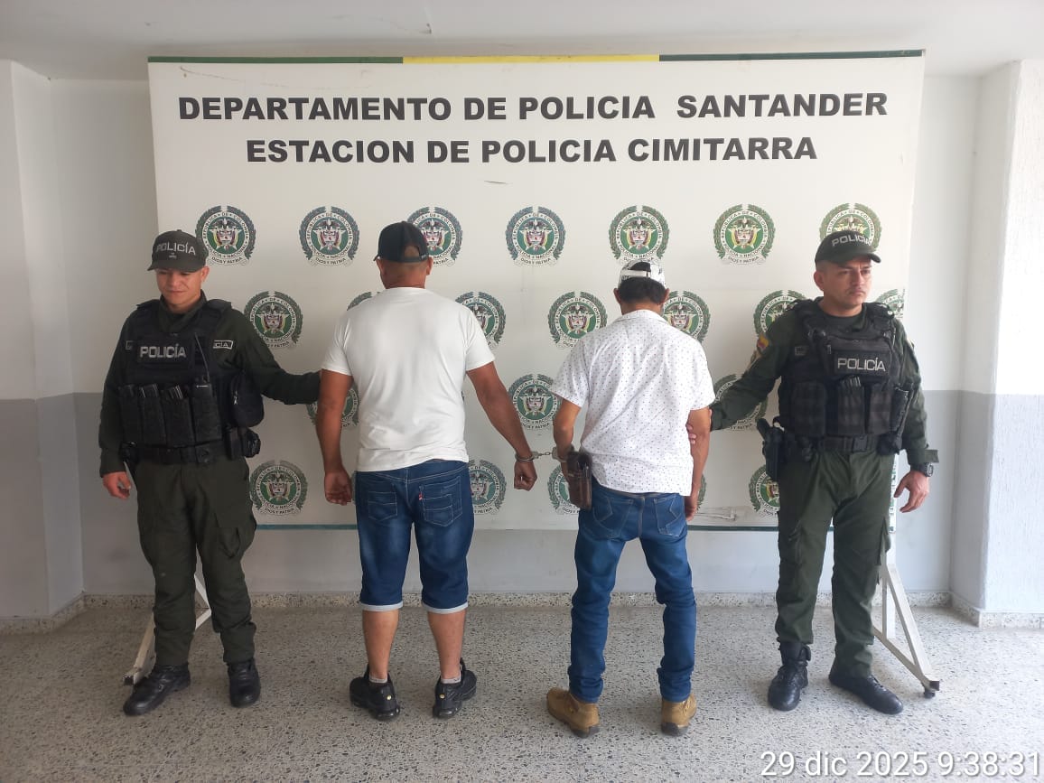 Plan Cazador deja cuatro capturados en Cimitarra y Landázuri