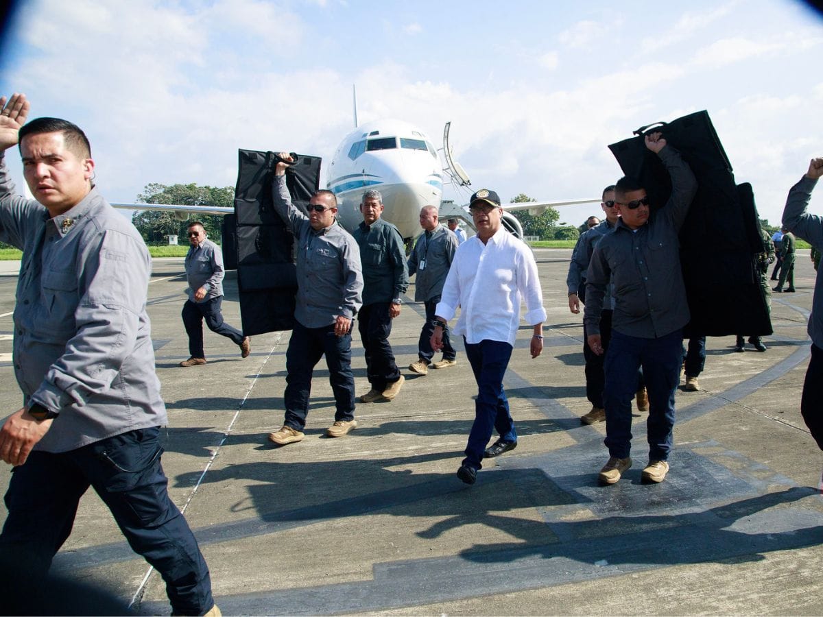 ¿Petro camufló narcóticos en su caravana presidencial durante su visita a Trump?