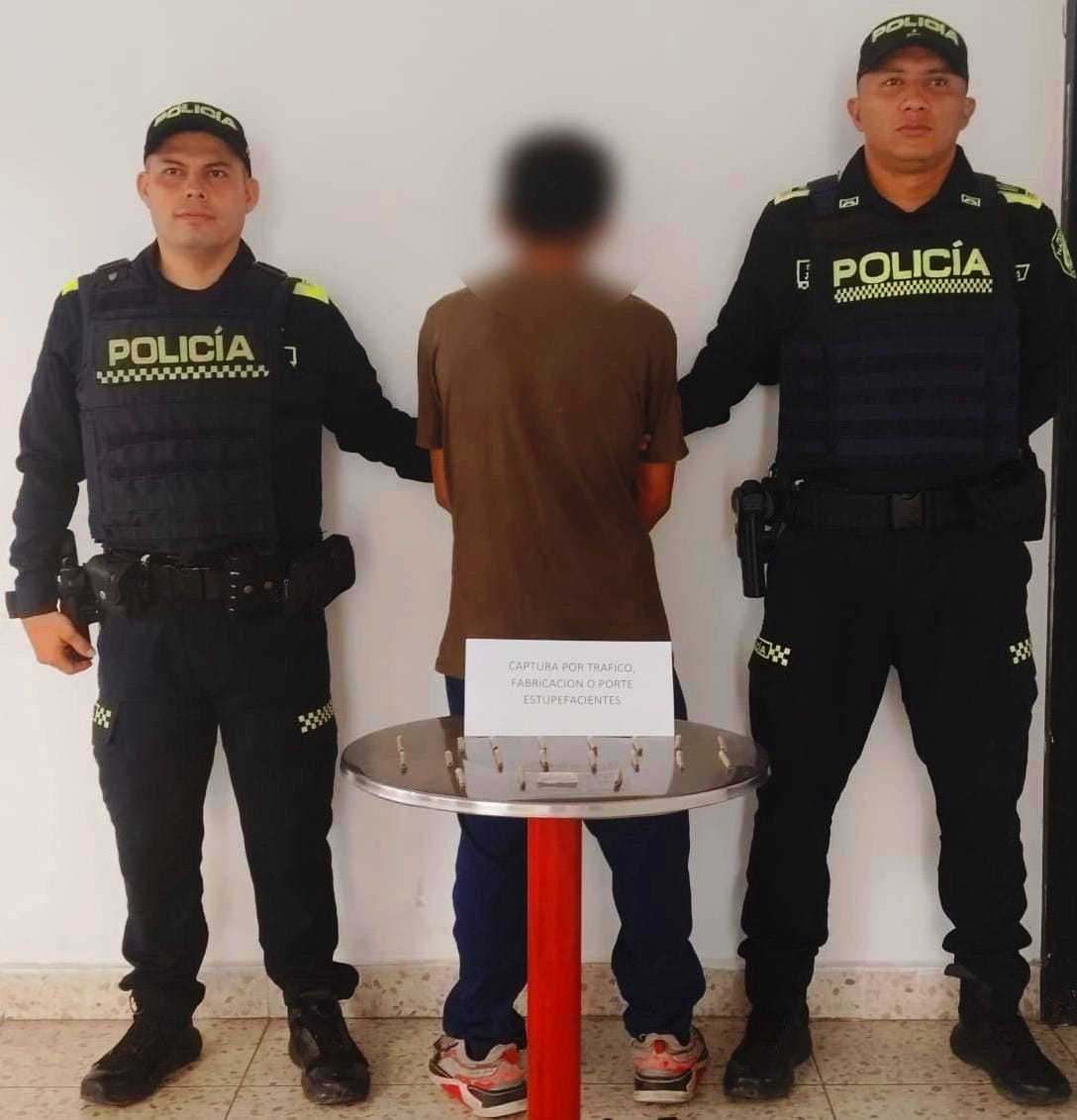 Capturado en Rionegro con dosis de ‘vicio’