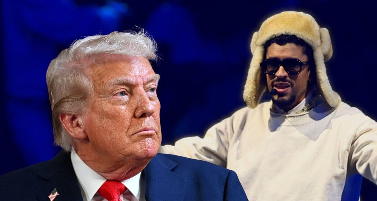 La crítica de Donald Trump al show de Bad Bunny en el Super Bowl